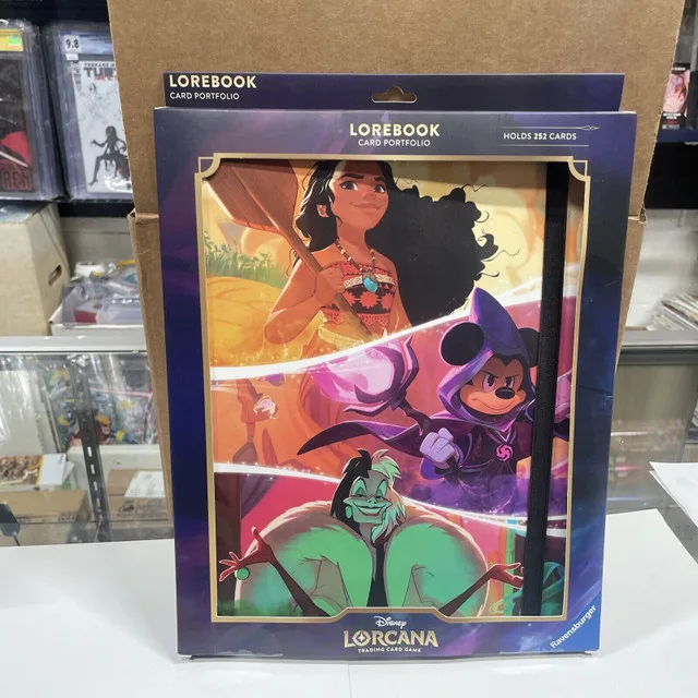 Disney Lorcana Card Book Portfolio Shimmering Skies LoreBook Fol thumbnail