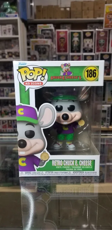 Funko Pop! Ad Icons Chuck E Cheese's - Retro Chuck E. Cheese thumbnail