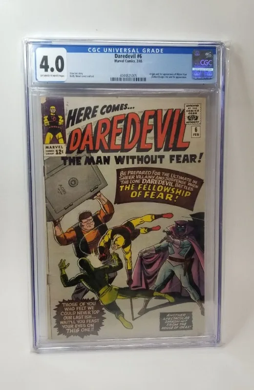 Daredevil #6 CGC 4.0 Marvel Comics 1965 thumbnail