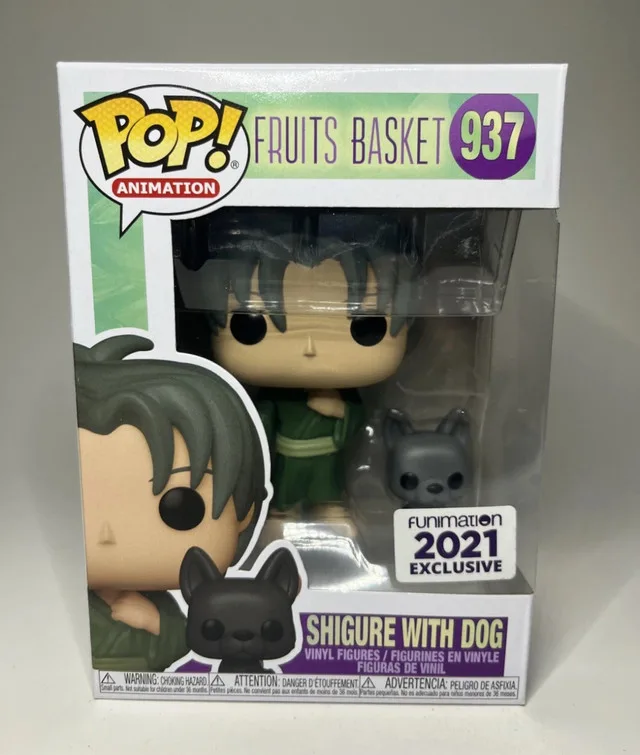 Funko Pop Fruits Basket Shigure with Dog thumbnail