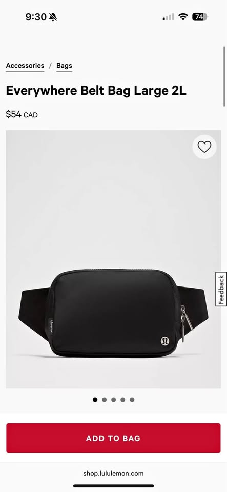 Lululemon Everywhere Belt Bag