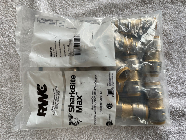 Plumbing Shark Bite Fittings (New) - photo 5