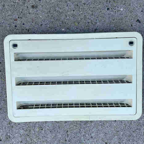 RV Sidewall Fridge Vent