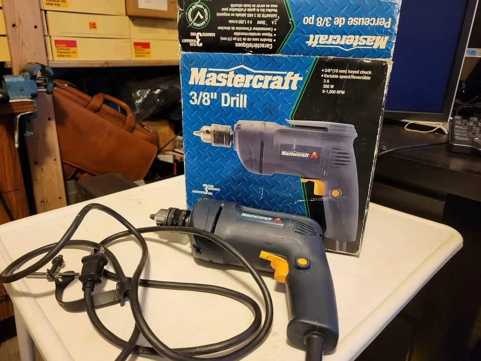 Mastercraft 3/8 drill