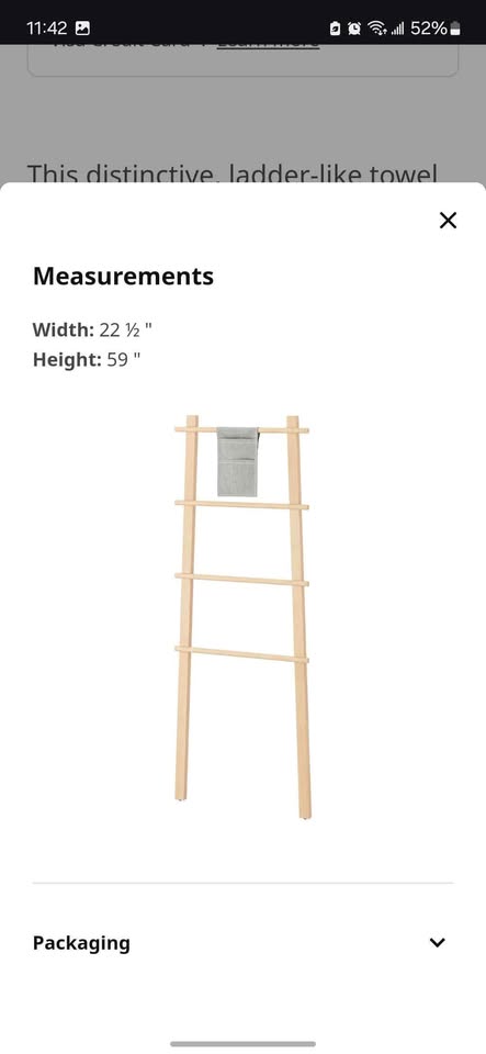 IKEA VILTO Towel stand - photo 2