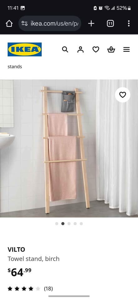 IKEA VILTO Towel stand - photo 4