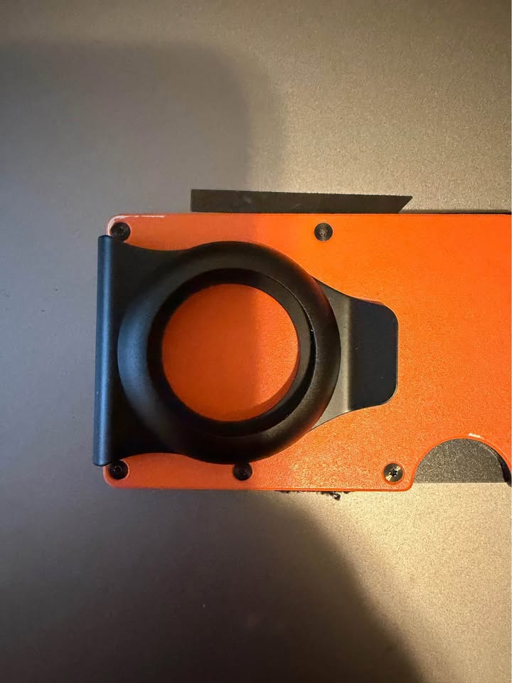 Orange Ridge Wallet with AirTag Clip - photo 3