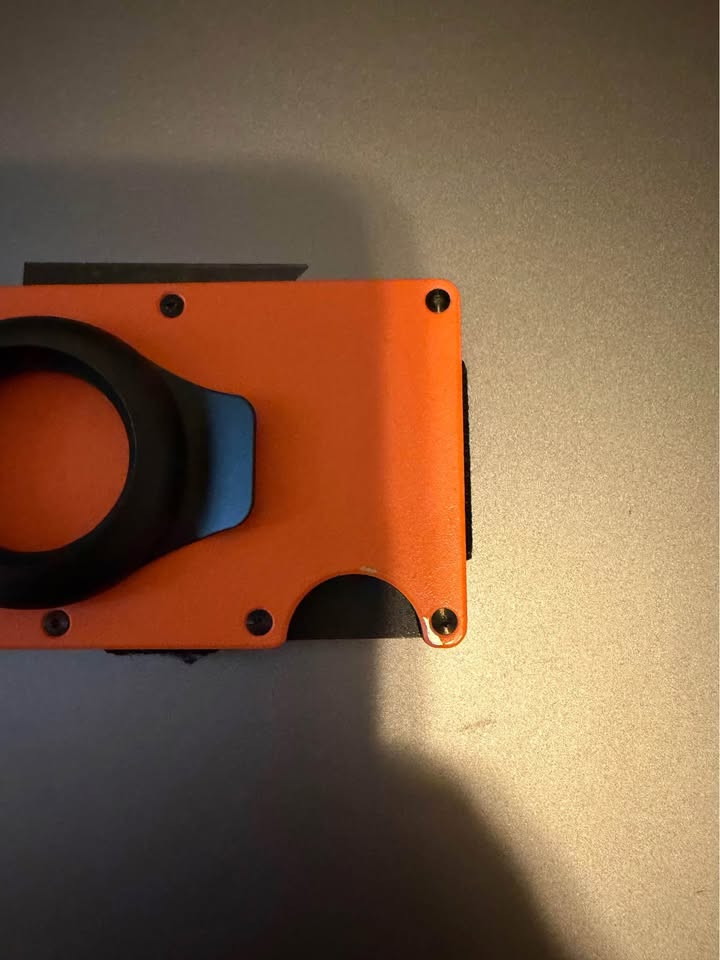Orange Ridge Wallet with AirTag Clip - photo 4