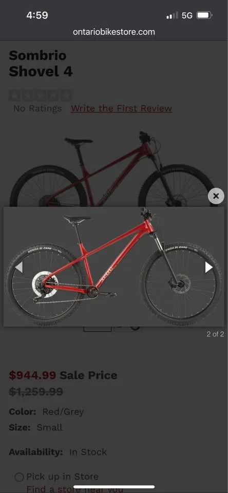 Mountain Bike For Sale (Sombrio Shovel 4) 🥕 image indicator(3)