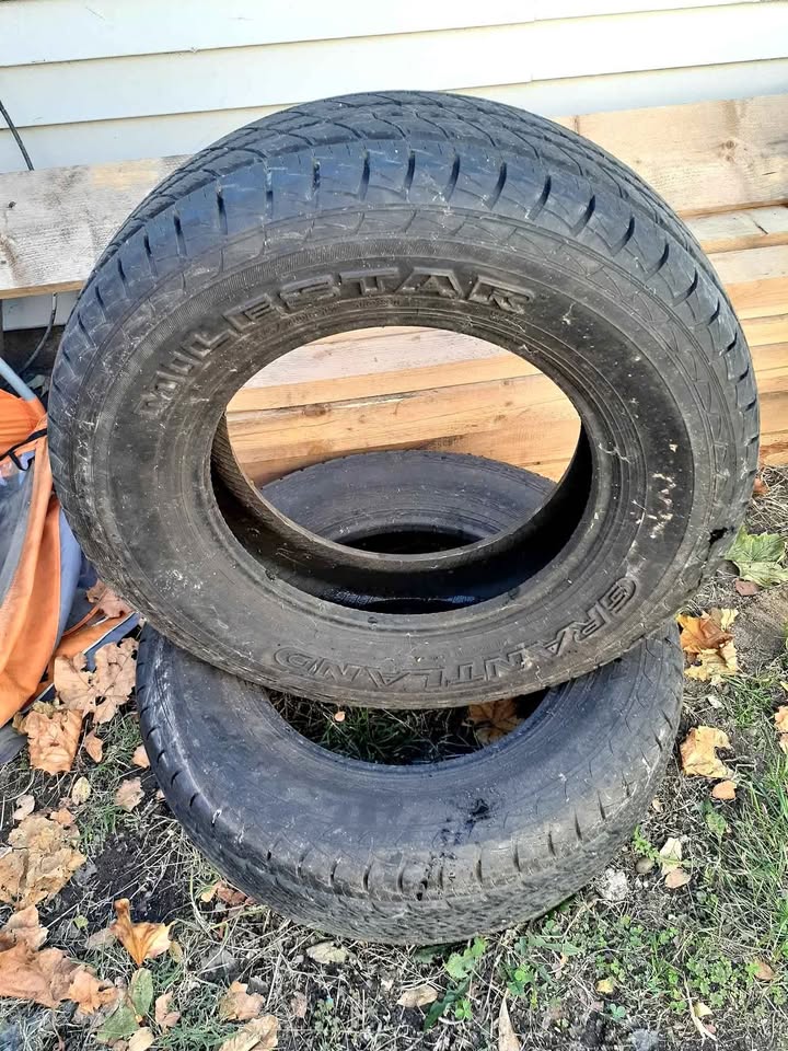 2 Milestar Tires P245/70/17