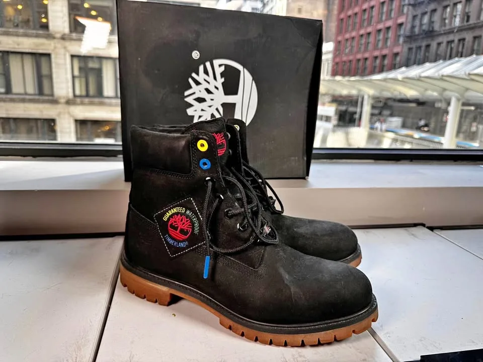 Timberland Premium 6 in Waterproof Boot Black/Nubuck Size 11 thumbnail