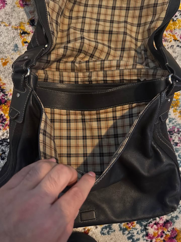 Levenger messenger Satchel - photo 5