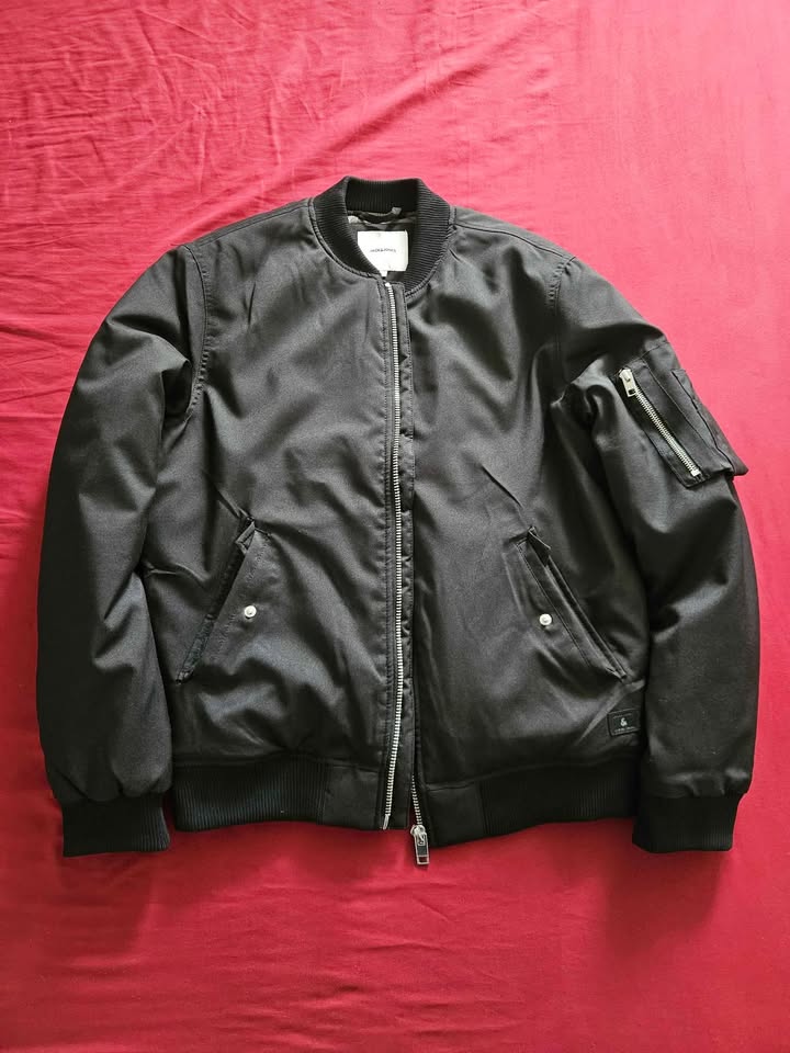 Jack and Jones Men's Large Bomber Jacker - photo 3