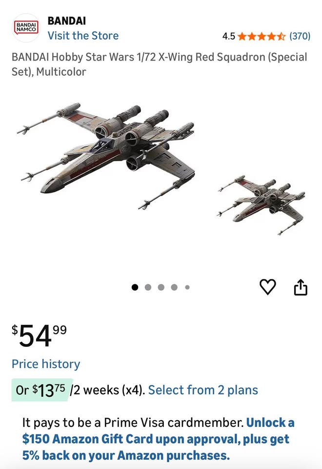 X-Wing Starfight model 1/72 by Bandai - photo 4