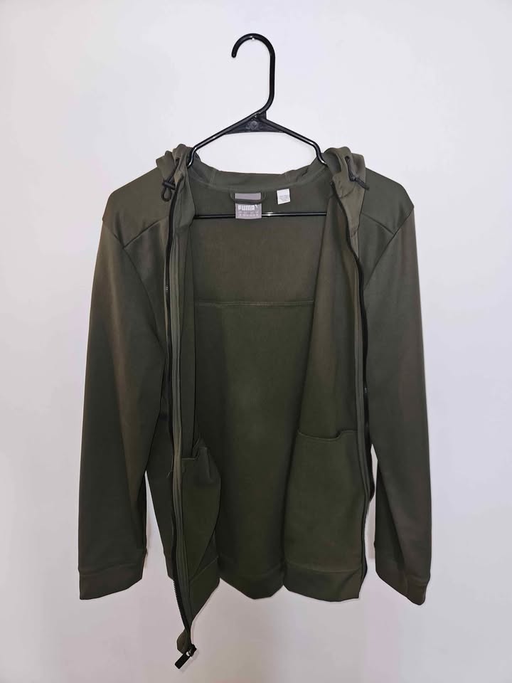 Puma Men's Medium Athletic Zip Up Hoodie - photo 3