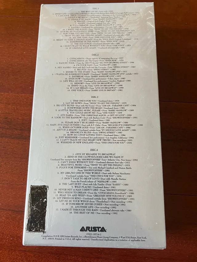 Barry Manilow Box Set image indicator(2)