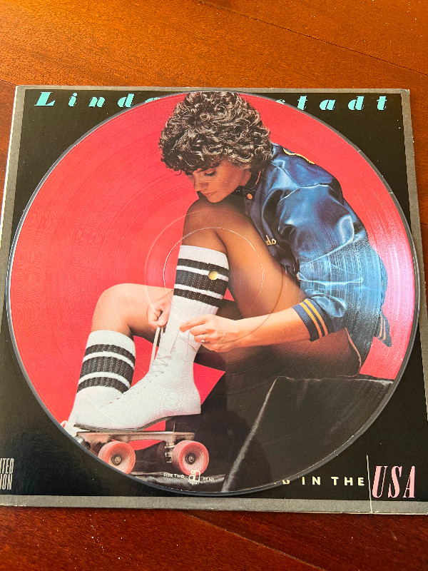 Linda Ronstadt “Living In The USA” picture disk 12” vinyl