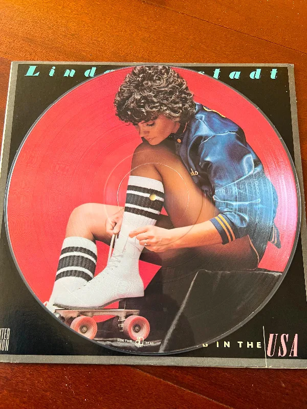 Linda Ronstadt “Living In The USA” picture disk 12” vinyl