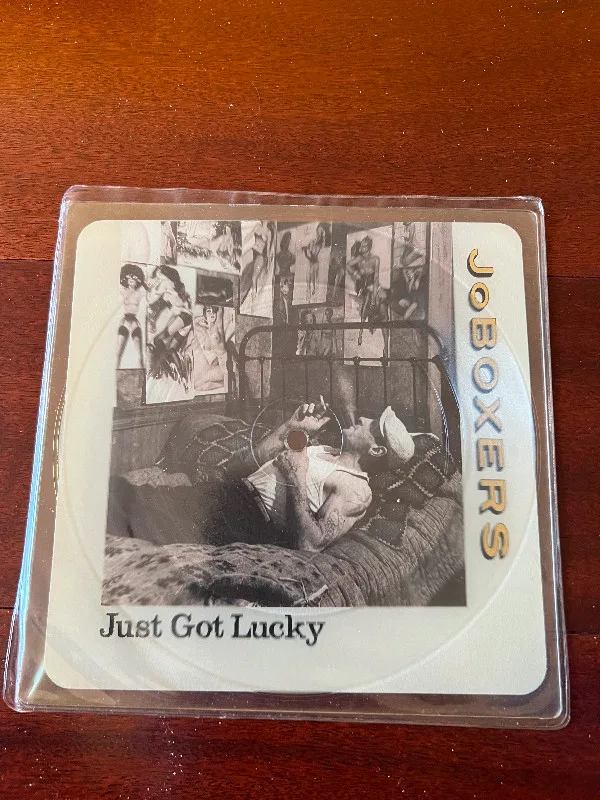 Just Got Lucky - Square Vinyl Single