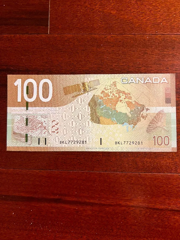 $100.00 Canadian PAPER notes image indicator(2)