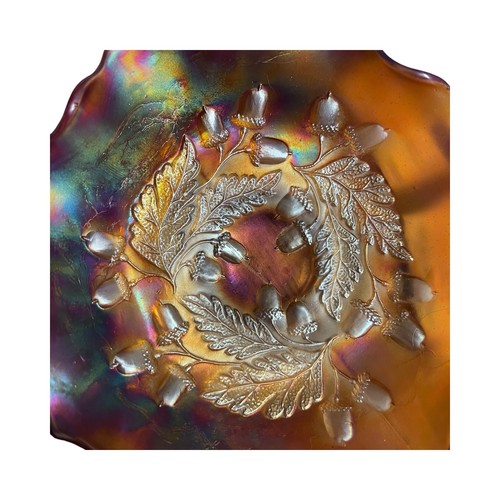 Fenton Carnival Glass Acorn Bowl 1924 - photo 4