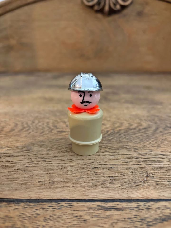 Vintage Fisher Price Little People Construction Worker