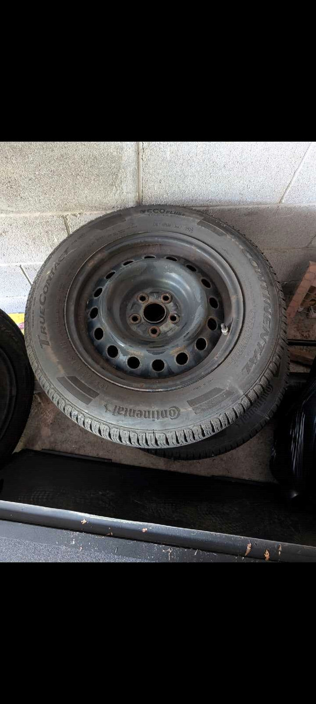 195/ 65/ R15 summer tires with rims - photo 2