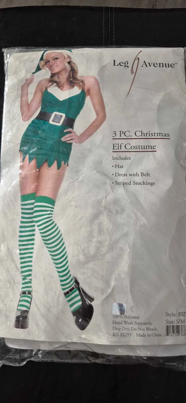 3pc. Christmas Elf Costume image indicator(4)