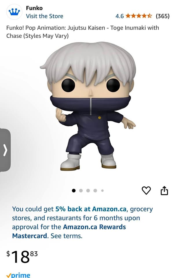 Toge Inumaki Funko Pop