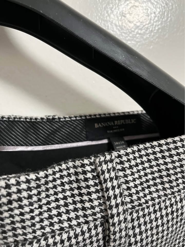 Banana Republic Houndstooth Pants (NWT) 34x34 - photo 4