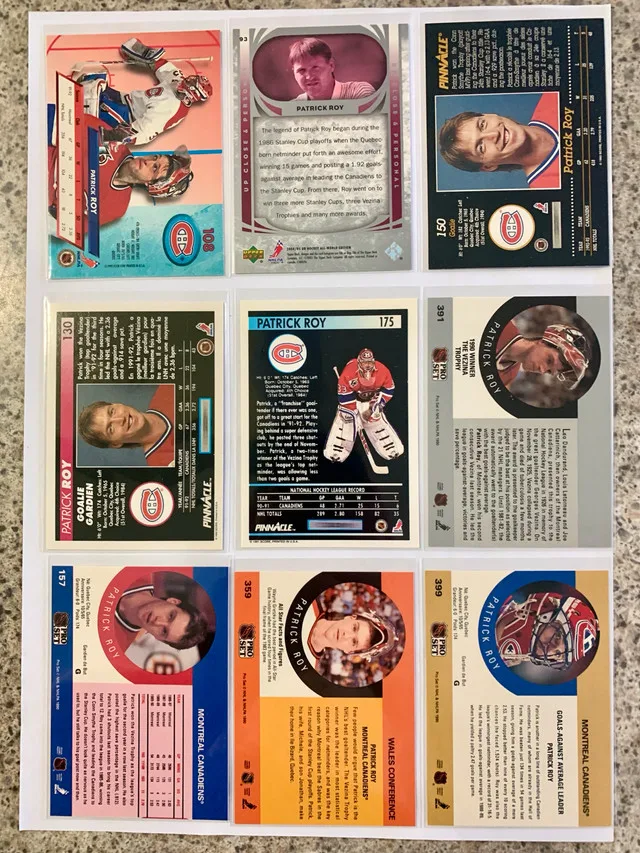 28 Patrick Roy Cards NHL image indicator(2)