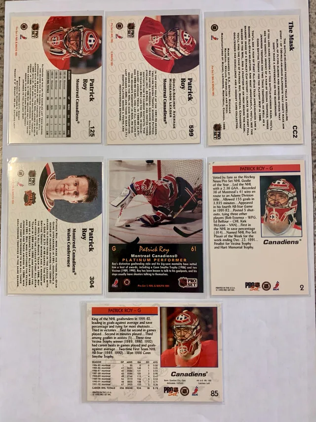 28 Patrick Roy Cards NHL image indicator(4)