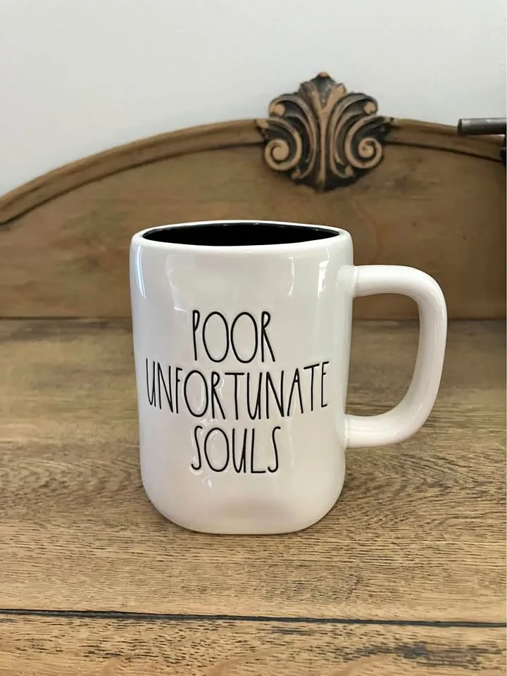 Rae Dunn Little Mermaid Ursula Poor Unfortunate Souls Mug