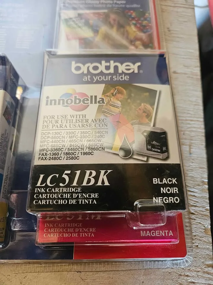 Brother LC51BKCMYP Ink Cartridge Pack - NEW! image indicator(2)