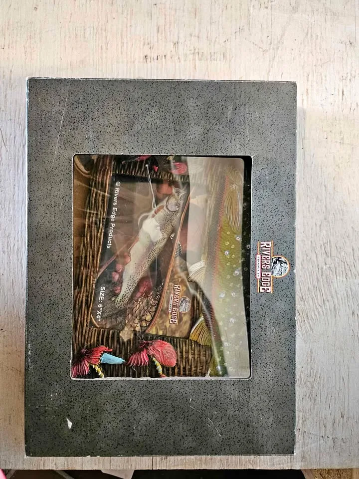 Novelty Brook Trout Picture frame