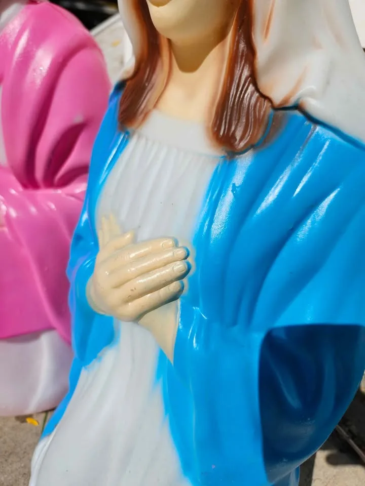 VINTAGE EMPIRE NATIVITY SET 27" JOSEPH MARY image indicator(4)