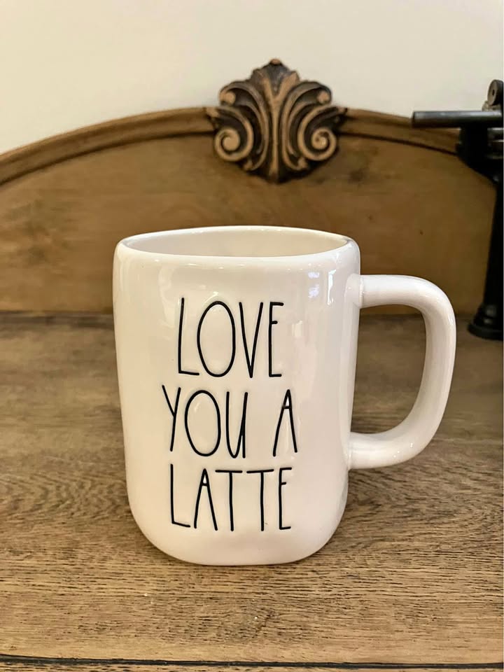 Rae Dunn Love you a latte mug