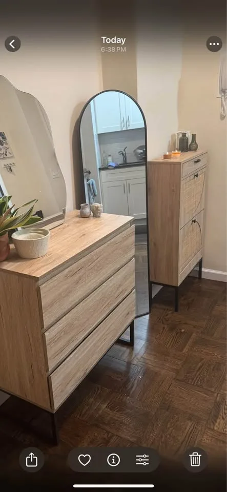 Full length black mirror image indicator(4)