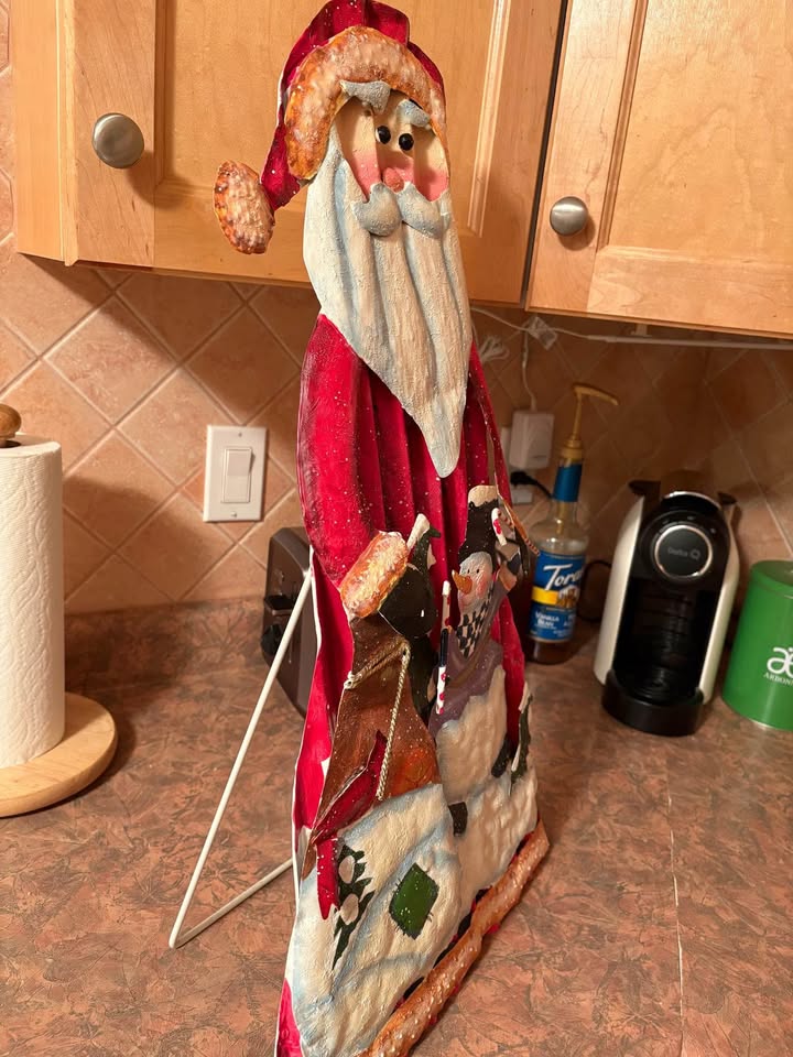 Metal Corrugated Santa Claus - photo 2