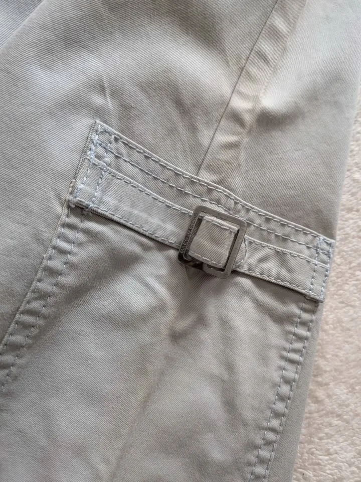 Marc Jacobs Light Gray Cargo Pants image indicator(7)