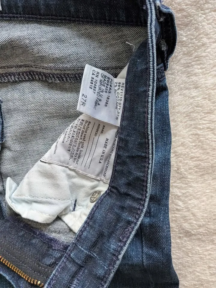 AG Adriano Goldschmied Dark Blue Women's Skinny Jeans image indicator(3)