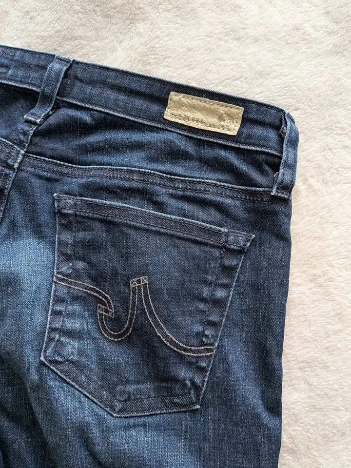 AG Adriano Goldschmied Dark Blue Women's Skinny Jeans image indicator(8)