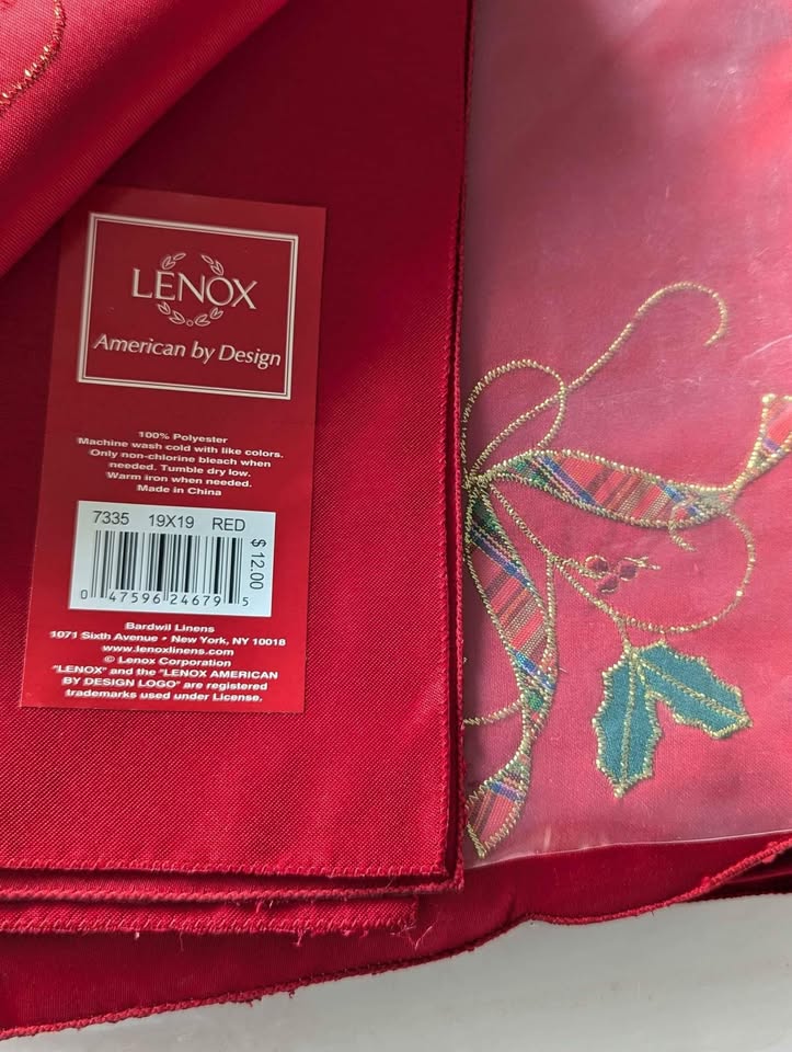 Holiday napkins and placemats - Lenox American Made - photo 5