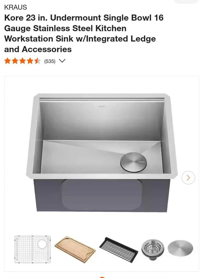 Kraus Sink GRID ONLY image indicator(2)