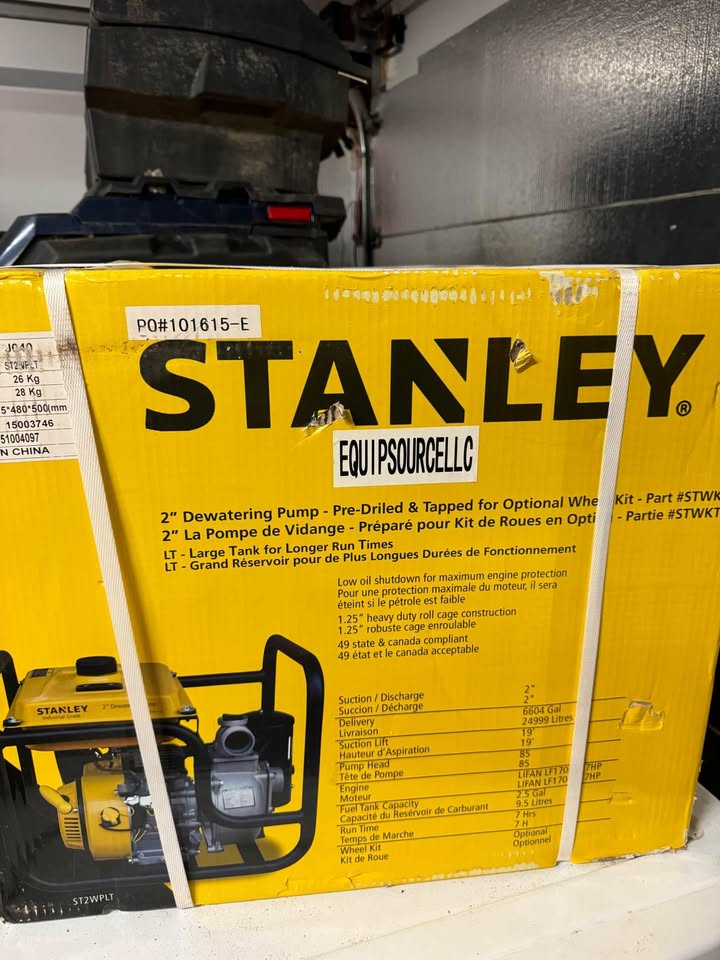 stanley dewatering pump st2wplt - photo 2