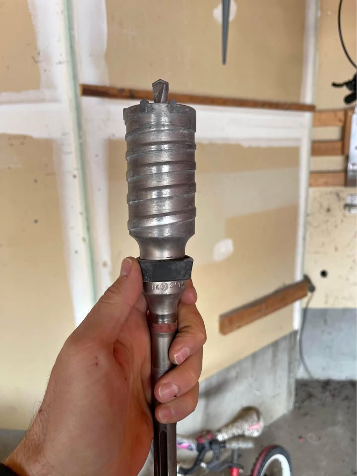 Hilti 2” hole bore