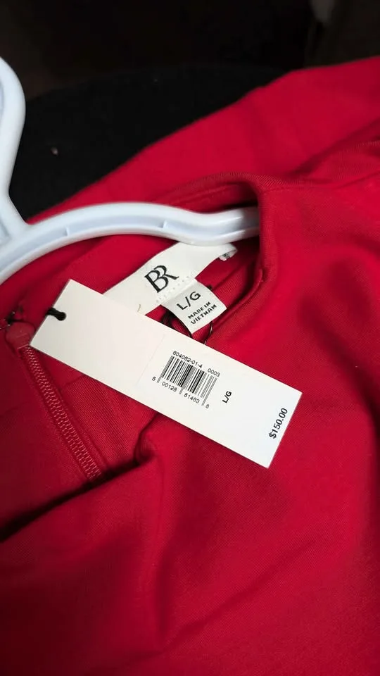 👗 Red Mini Dress from Banana Republic (Size Large) image indicator(2)