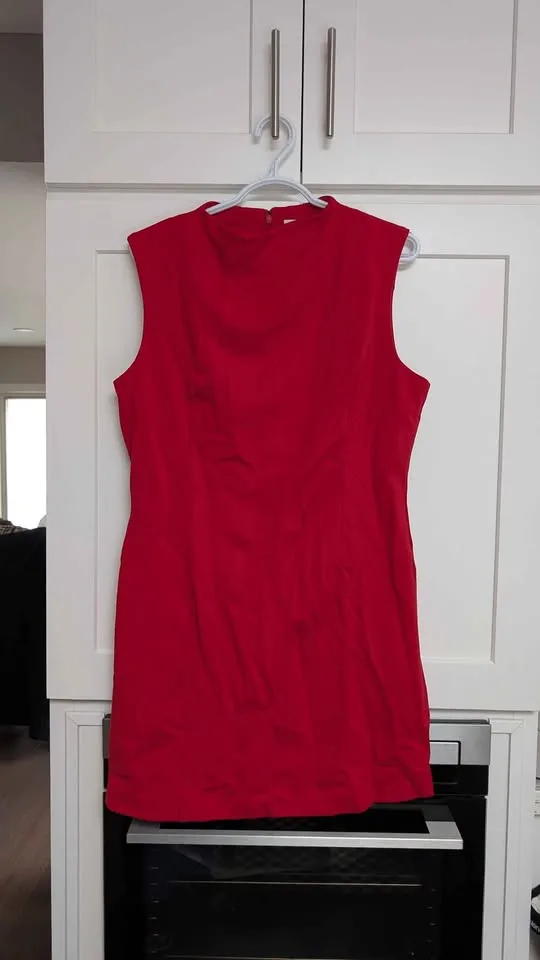 👗 Red Mini Dress from Banana Republic (Size Large) image indicator(3)