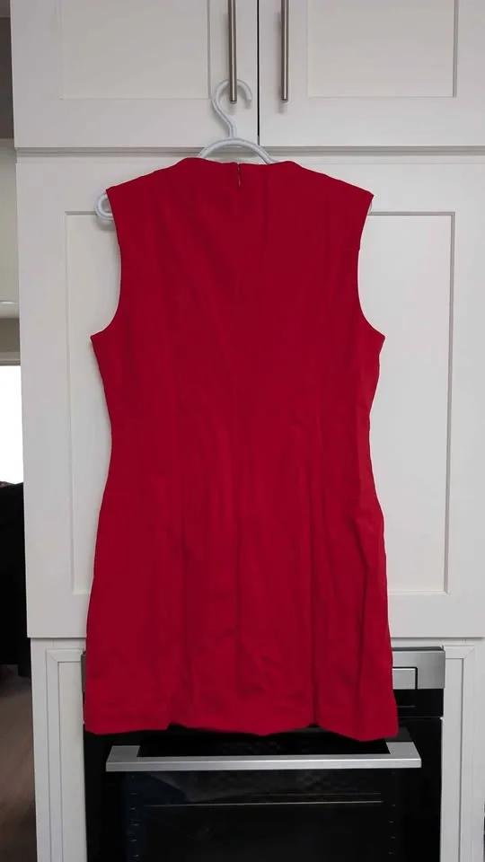 👗 Red Mini Dress from Banana Republic (Size Large) image indicator(4)