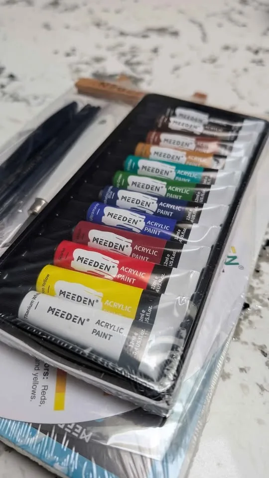 🎨 Paint and easel tabletop set image indicator(2)